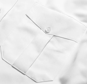 Camisa de Piloto Unisex de Alta Calidad a Precio de Fábrica, Uniforme de Guardia de Manga Larga y Corta, Protección UV, Material de Poliéster, Aguja - Product Image 5