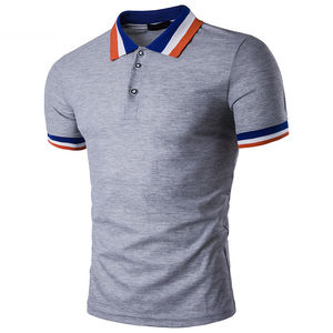 Chemises polo pour hommes personnalisées de haute qualité, personnalisées, de bonne qualité, avec logo brodé ou imprimé - Product Image 5