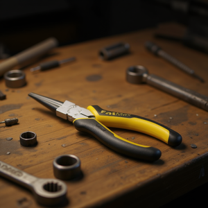 Juego de 10 Piezas de Alicates Redondos Stanley Fatmax de 165 mm con Mango de Plástico de Agarre Suave, Sistema de Medición Métrico - Product Image 3