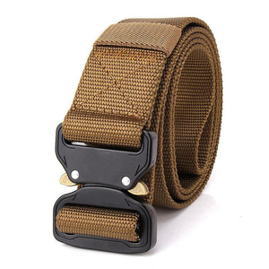 Ceinture en tissu 2025 de style personnalisé en gros ceinture tactique réglable pour hommes avec couleur et taille personnalisées - Product Image 6