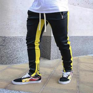 Vente en ligne de pantalons de survêtement de jogging personnalisés de haute qualité pour hommes, logo personnalisé, nouveau design de sport - Product Image 2