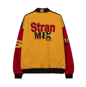 แจ็กเก็ตมอเตอร์ไซค์แบบ Unisex เสื้อเบสบอลปักลายยุโรปและอเมริกา - Product Image 2