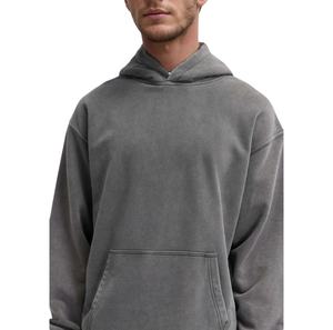 100% Cotton High Quality Custom Logo Vintage Oversized Embroidery Streetwear <b>Hoodie</b> Patched Vintage Acid Wash Jacket for <b>Man</b> - Product Image 6