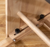 Baril d'arc de Pilates en bois et cuir véritable pour usage domestique et professionnel, équipement de correction de la colonne vertébrale