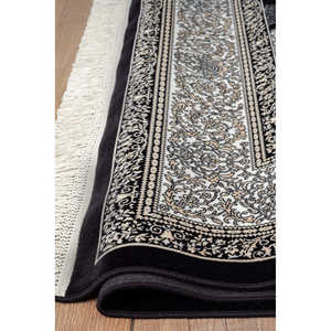 พรมปูพื้นเน็ตไลน์ โฮมดีโป สีเบจ โมเดิร์น รุ่นเพ็กซี่ ขนาด 160x230 ซม. ผลิตจากเส้นใยสังเคราะห์ ทนทาน ไม่หลุดร่วง ทำความสะอาดง่าย เหมาะสำหรับห้องนั่งเล่น - Product Image 3