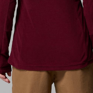 เสื้อสเวตเชิ้ตผ้าฟลีซสำหรับผู้หญิง แขนยาว / ดีไซน์สตรีทแวร์ทันสมัย พร้อมโลโก้แบบกำหนดเอง และดีไซน์คอปกซิปตั้ง - Product Image 6