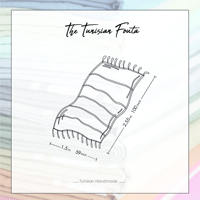 Serviette de Bain Turque Fouta en Coton – 100% Biologique, Tissée, Unie, Écologique, Antimicrobienne, pour Plage et Toutes Saisons (Vente en Gros)
