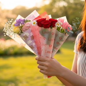 Confezione di 20 Fogli di Carta Laminata Trasparente con Stampa per Lavori di Carta - Product Image 6