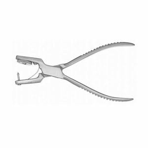 เครื่องมือทันตกรรมแบบเจาะยาง Ainsworth ทำจากสแตนเลส คีมเจาะยาง Ainsworth - Product Image 1