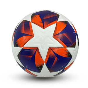 Balón de fútbol/fútbol de cuero PU ligero al por mayor tamaño estándar Original para adultos entrenamiento deportivo con unión térmica - Product Image 1