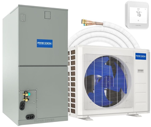 Sistema de Bomba de Calor Central Multiducto de 2.5 Toneladas y 17 SEER2 de la Mejor Calidad, Multiposición, con Conjunto Precargado de 35 pies Incluido - Product Image 1