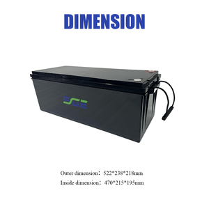 SSGE 24V 100AH 액체 배터리 <span class=keywords><strong>LiFePO4</strong></span> 고출력 저내부저항 3000회 사이클 수명 전기차 및 자전거용 - Product Image 4