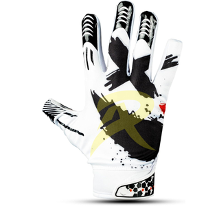 Nouveaux gants de football américain de qualité supérieure, respirants et confortables, en cuir synthétique avec revêtement en silicone antidérapant - Product Image 2