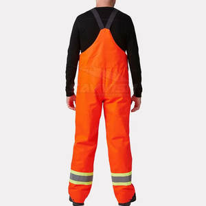 Salopette de sécurité haute visibilité coupe-vent, dernier style, pour la sécurité routière et les travailleurs ferroviaires - Product Image 4