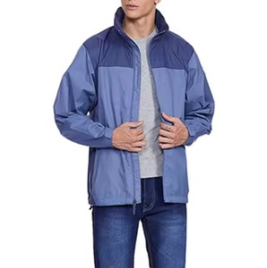 Les vestes coupe-vent d'hiver à fort impact tiennent la dernière conception de rue haute Services OEM faible taux bon matériau de toile teint en plaine - Product Image 2