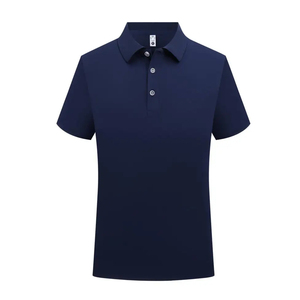 Chemise pour homme, décontractée, manches courtes, en coton tricoté, séchage rapide, adaptée à la broderie personnalisée, impression, parfaite pour un usage quotidien - Product Image 5