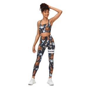 Sublimated Camo Printed Workout Women Fitness Sportswear High Waisted Exercise <b>Tights</b> Woman Reflective Leggings <b>with</b> Pocket - Product Image 6