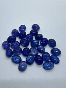 Cabujón de Tanzanita Natural Hecho a Mano de Súper Calidad, Gema Suelta de Alta Precisión, Azul de Grado Superior, Tratada con Calor, Color Verificado por Terceros - Product Image 3