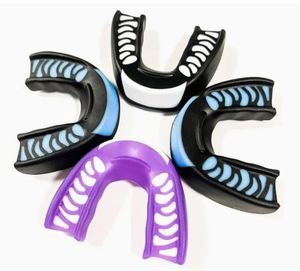 Protector bucal Logotipo personalizado Deportes Boxeo Fútbol Baloncesto MMA Protector de goma Protector bucal Gumshield - Product Image 3