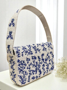 กระเป๋าบัดกรีออกแบบใหม่สำหรับผู้หญิงกระเป๋าคลัทช์ลูกปัดหลากสีกระเป๋างานปักแฮนด์เมดกระเป๋างานฝีมือ - Product Image 5