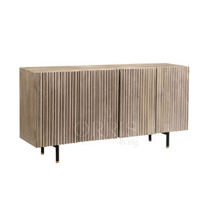 Aparador de Madera Maciza Hecho a Mano con Almacenamiento para Dormitorio, Comedor y Sala de Estar - Muebles para el Hogar de Diseño Moderno - Product Image 2