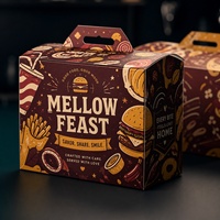 Emballage alimentaire pour chewing-gum et desserts, personnalisable en usine, doublure en éponge, gaufrage à chaud doré, pelliculage mat, recyclable et écologique