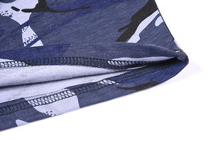 Vente en gros Prix d'usine Navy-Camouflage O-Neck Cotton Fabric Men T Shirt 100% Cotton T Shirt Men T Shirt - Product Image 6