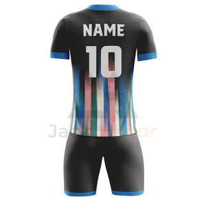 Camiseta con Logotipo Estampado al por Mayor para Uniforme de Fútbol Masculino, Diseño Personalizado por Sublimación Completa, Jersey de Fútbol Hecho a Medida - Product Image 3