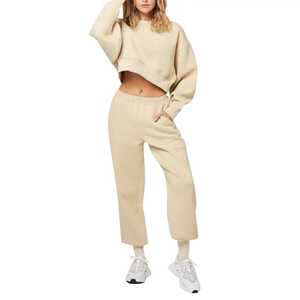 2024มีฮู้ดและกางเกงกีฬาขาสั้นสำหรับผู้หญิงกางเกงวิ่งออกกำลังกายเล่นฟิตเนสไซส์ XL - Product Image 1