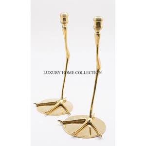 Candelabros de madera de bambú de varios colores, candelabro de Metal de calidad de lujo único hecho a mano, accesorios de iluminación - Product Image 3