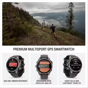 Reloj Inteligente Aviator con Pantalla Táctil, GPS, Brújula, Mapa en Movimiento, Meteorología de Aviación, Salud, Resistente al Agua IP67, IPS, Monitor de Sueño, Correo Electrónico, Magnético - Product Image 4