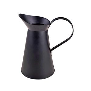 Vaso italiano in ferro battuto, vaso di fiori decorativo, vaso brocca