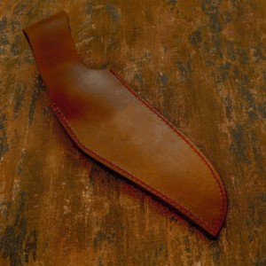 Gaine en cuir à grain riche de haute qualité OEM 100% faite à la main en usine 2023 pour couteaux à lame fixe - Product Image 2