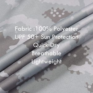 เสื้อฮู้ดดี้ตกปลาแบบสั่งทำคุณภาพสูง ผ้าโพลีเอสเตอร์ AOP สำหรับการแข่งขันและตกปลาบาส - Product Image 5