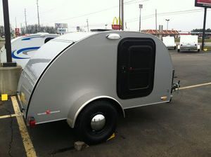 Caravane Teardrop à bas prix, mini-camping-car, suspension indépendante, moderne, légère, maison mobile de voyage - Product Image 2