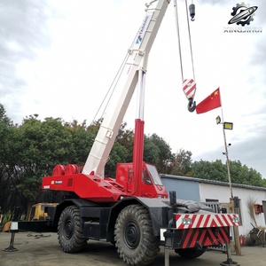 Grue tout-terrain télescopique hydraulique Tadano TR-500EX d'occasion, 50 tonnes, flèche télescopique de 34 m, marque japonaise d'origine, faible nombre d'heures, certifiée CE - Product Image 2