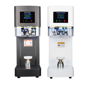 Recién llegado, selladora automática de latas rotativas para bebidas, Base libre de sellado por inducción manual económica para embalaje de papel de aluminio - Product Image 2