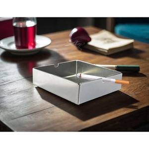 Cendrier carré en acier inoxydable personnalisable de qualité supérieure portable fabriqué en Inde par Kraft World Trending Design Fabulous Item - Product Image 5