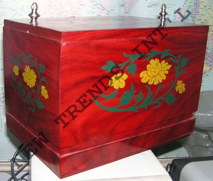 Urnas de cremación de madera Urna de cremación de alto grado para adultos Cenizas funerarias Recuerdo Urnas de madera Venta caliente - Product Image 6