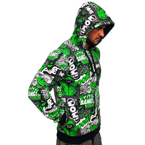 Premium <b>Men's</b> 100% Cotton <b>Pullover</b> Hoodie Hot Sale Custom Sublimation Design for Winter - Product Image 6