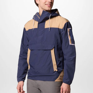 Veste coupe-vent imperméable à capuche en toile d'hiver pour homme, logo personnalisé, respirante et confortable - Product Image 4