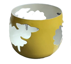 Soporte votivo de metal exclusivo y moderno para decoración del hogar y fiestas navideñas - Product Image 1