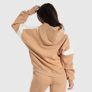 เสื้อมีฮู้ดคอตตอน/โพลีเอสเตอร์เสื้อแนวสตรีทเสื้อสไตล์สตรีทเสื้อมีสีตัดกันสินค้ามาใหม่2025 - Product Image 5