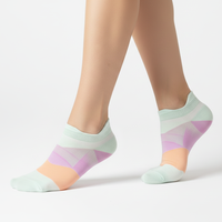 Chaussettes de sport épaisses pour hommes en Coolmax, antibactériennes et respirantes, avec motif à pois et détail de bordure inférieure, pour le sport et l'usage quotidien