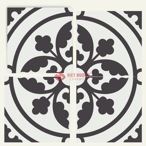 Carrelage en ciment 200x200, design géométrique marocain, idéal pour les finitions de cuisine et de salle de bain modernes. - Product Image 1