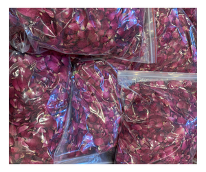Pétales de rose séchés de qualité alimentaire pour l'infusion de thé, le bain et l'utilisation cosmétique - Product Image 1