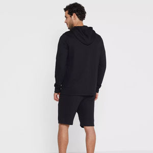 <b>Men</b> Zipper up <b>Hoodie</b> <b>Short</b> <b>Sets</b> Custom Breathable Unisex <b>Hoodie</b> <b>Short</b> <b>Sets</b> Quick Dry <b>Hoodie</b> <b>Shorts</b> <b>Sets</b> - Product Image 2