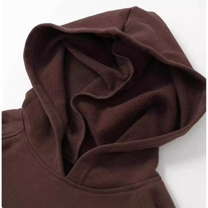 ชุดเสื้อผ้าสองชิ้นโอเวอร์ไซส์ของผู้หญิงเสื้อครอปมีฮู้ดเสื้อครอปแบบมีโลโก้เสื้อครอปแบบปรับแต่งได้เสื้อตัวสั้น - Product Image 2