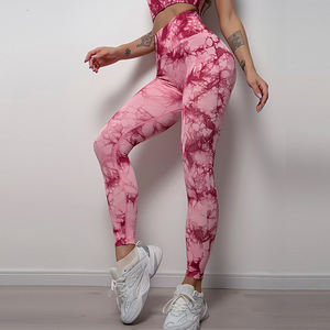 Mallas de mujer de algodón 100%, mallas de sublimación de diseño personalizado de punto alto estirables ligeras, fabricante de Pakistán - Product Image 3