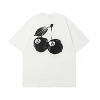Camiseta Moderna para Hombre, de Alta Calidad, Transpirable, Ecológica, de Manga Corta, Corte Holgado, Diseño a Cuadros, 100% Algodón, Casual, Tallas Grandes